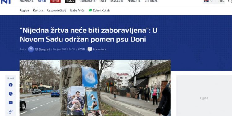 Сраман перформанс у Новом Саду, блокадери злоупотребили жртве