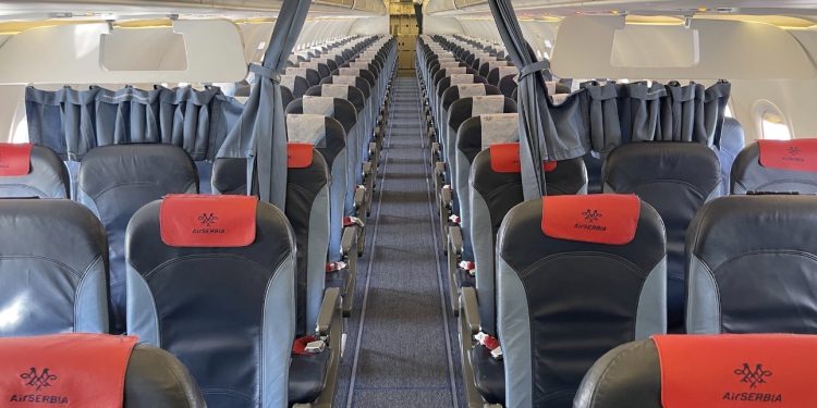 Ер Србија повукла најстарији Ербас A319 из флоте, стижу појачања 2026. године