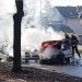 Пожар на путничком возилу у Смедеревској Паланци – брзом реакцијом ватрогасаца спречена већа штета