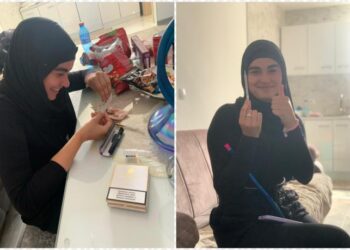 Протести, хиџаб и марихуана: Блокадерка из Новог Пазара позира са дрогом у рукама!