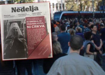 ПРВА ТАЧКА БЛОКАДЕРСКОГ ПРОГРАМА – ОДМАХ УКИНУТИ СРПСКУ ПРАВОСЛАВНУ ЦРКВУ!