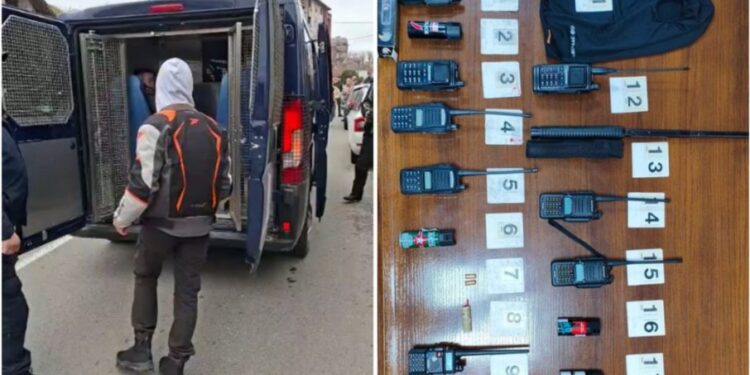 ПОГЛЕДАЈТЕ СНИМАК ХАПШЕЊА БЛОКАДЕРА-ХУЛИГАНА: Напали Вукашина Ђоковића, имали хладно оружје и возила дрогирани!
