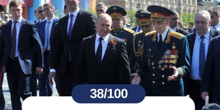 ЛАЖ ДАНА – ВУЧИЋ НЕ СМЕ ДА ПРИСУСТВУЈЕ НА ПРОСЛАВИ ДАНА ПОБЕДЕ У МОСКВИ