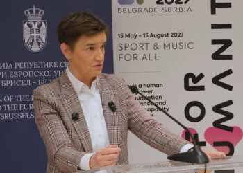 Ана Брнабић у Бриселу указала на реалност медијске сцене у Србији
