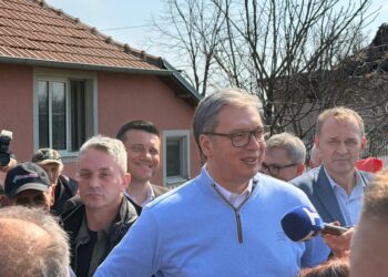 Председник Вучић у посети газдинству Ђорђевић у Мраморцу