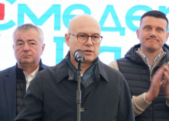Вучевић у селу Селевац: Покажимо гласом да смо породица која воли своју отаџбину