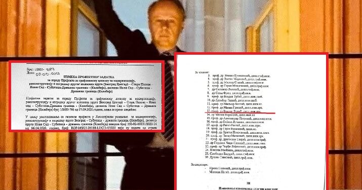 КРИВ КОЛИКО И БОЈОВИЋ: И ректор Владан Ђокић међу онима који су одобравали пројекте железнице
